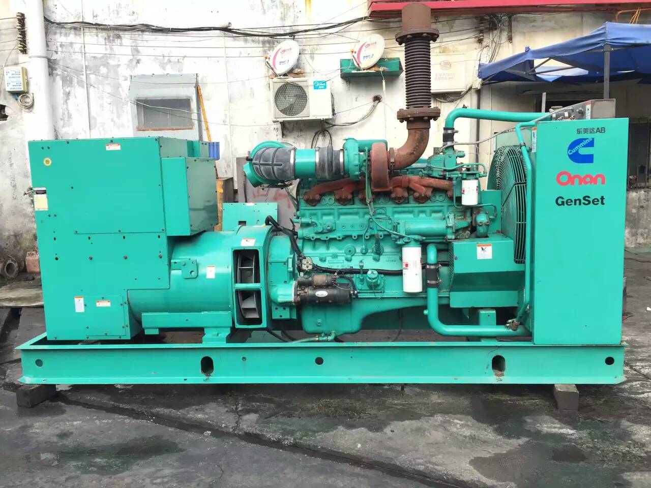 扎赉特租赁发电机-柴油发电机不正常冒烟的原因